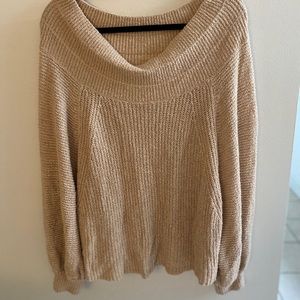 Free People off the shoulder sweater